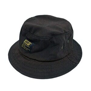 5Boro Five Boro NYC Skate Hat Bucket 90s Y2k USA Made Black Vintage Size M/L